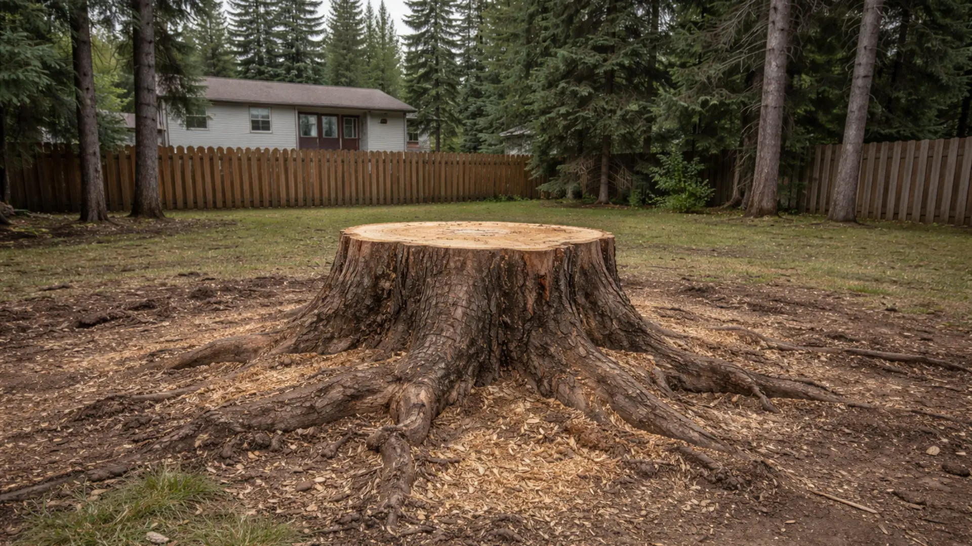 stump grinding hinton